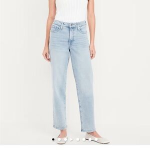 Old Navy High Rise OG Loose Secret Smooth Pockets Jeans